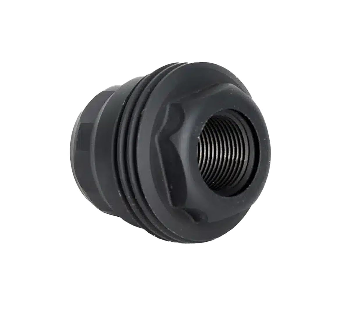 JK Armament JKMDHDM24 30-45 Caliber 1" Thread Mount 5/8x24 Stainless Steel Nitride Black