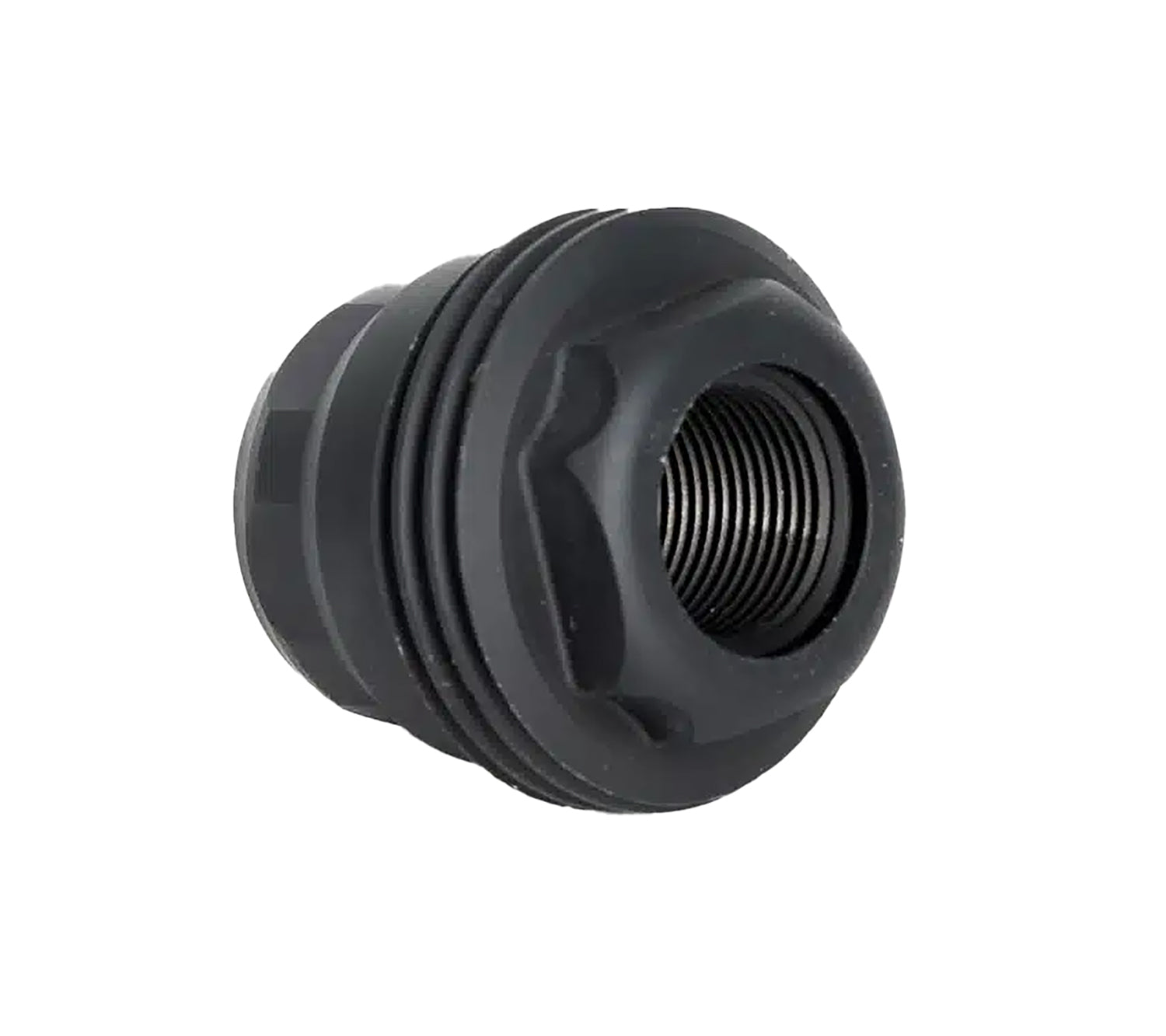 JK Armament JKMDHDM24 30-45 Caliber 1" Thread Mount 5/8x24 Stainless Steel Nitride Black