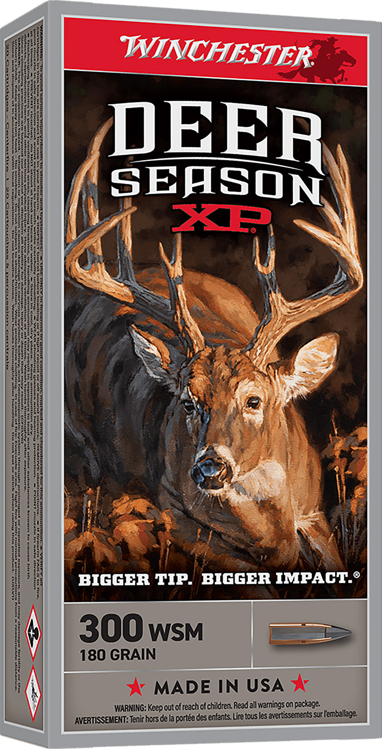 Winchester .300 WSM DEER SEASON XP 180 grain Polymer Tip ammunition