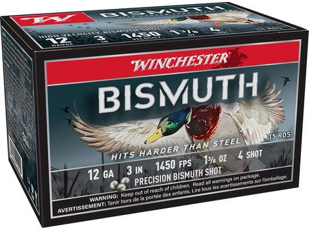 Winchester 12 Gauge Shotgun Ammo  3 in 1-3/8 oz #4
