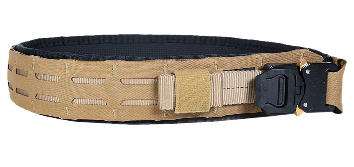 High Speed Gear Operator Gen 2 w/Micro Grip Panel Coyote Brown Nylon Belt Size XL 40-44"