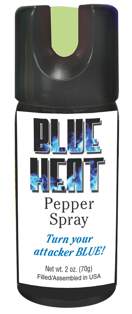 Blue Heat OC Pepper Spray 2 oz 8 to 12 Foot Range PSP