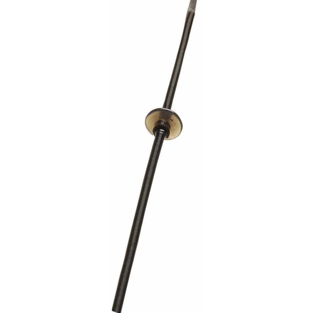 Saunders Kiss-X Locking Ring Kisser Button Black 1/2 in.