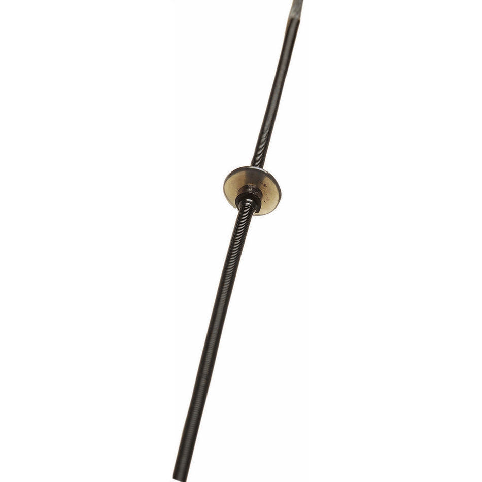 Saunders Kiss-X Locking Ring Kisser Button Black 1/2 in.