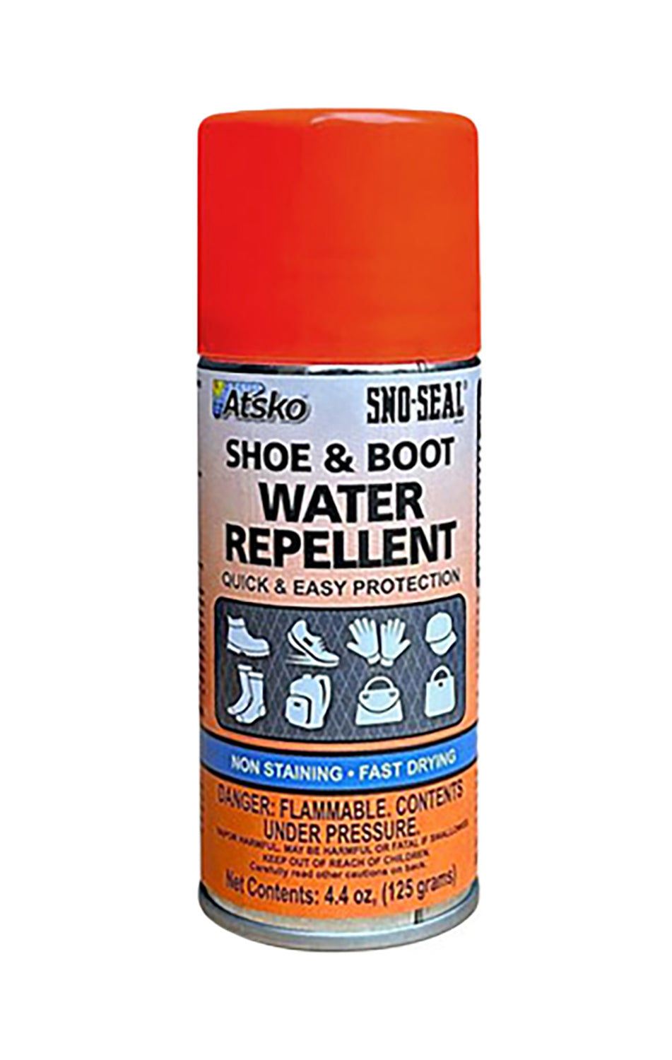 Atsko 13366 Footwear Water Repellent Spray Can 4 oz
