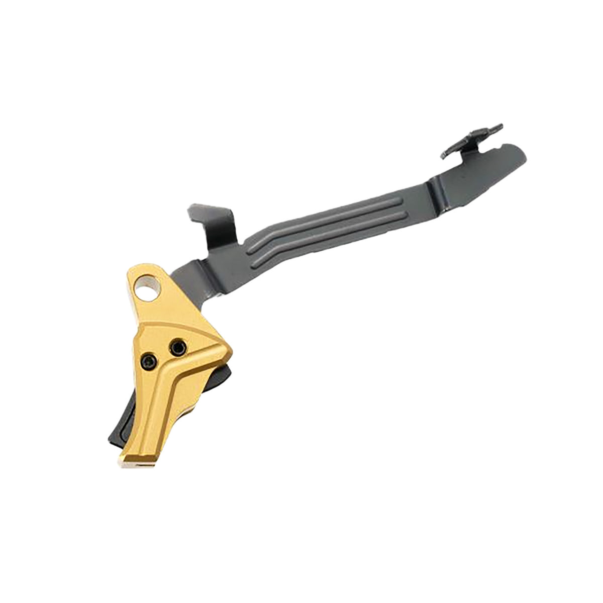 Tyrant CNC ITTS Aftermarket Trigger Glock 43/43x/48 Gold Frame Black Bar
