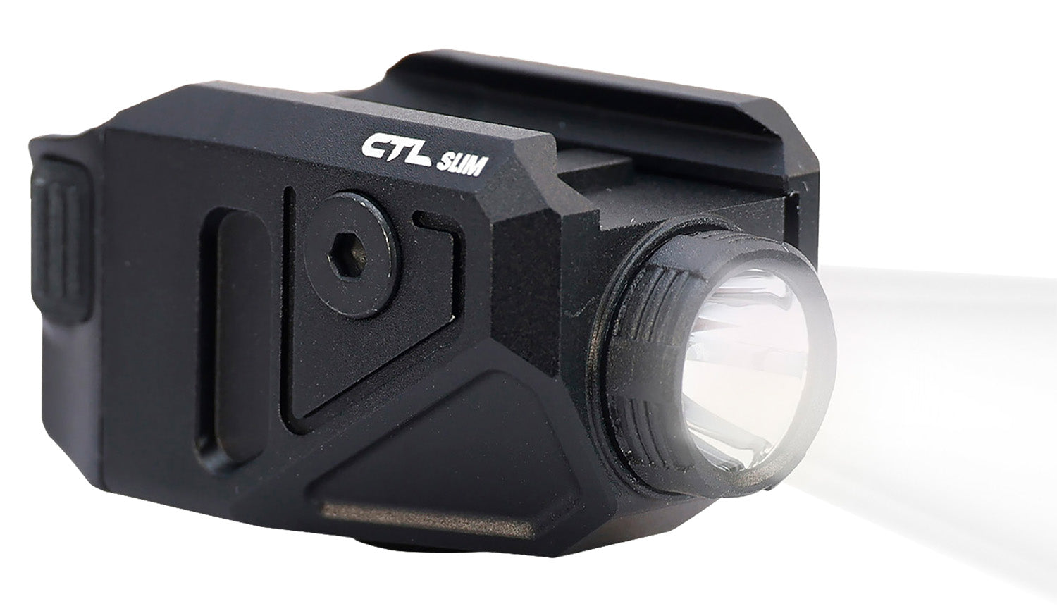 Viridian 9300050 CTL Slim 550 Lumen Tactical Light Black Rail Mount Glock 43X/48 MOS
