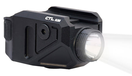 Viridian 9300050 CTL Slim 550 Lumen Tactical Light Black Rail Mount Glock 43X/48 MOS