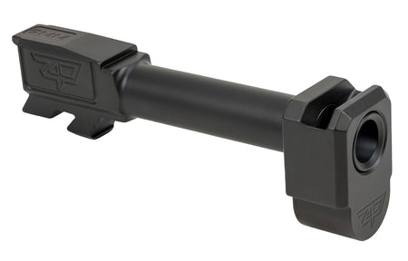 Zaffiri Precision ZP.43BTBCBN 9mm Threadless Compensator Barrel for Glock 43/43X Black Nitride