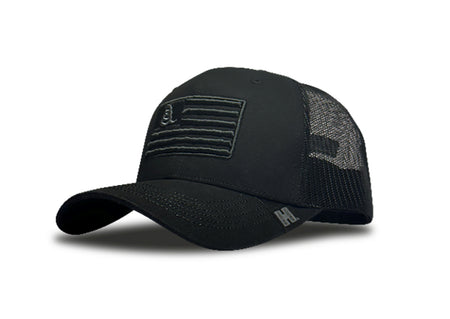 Hornady Gear Black Gadsden Flag Trucker Cap 33290