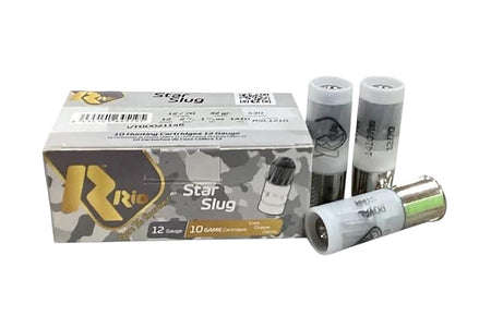 Rio Ammunition 12 Gauge Shotgun Ammo  2.75 in 1-1/8 oz Slug