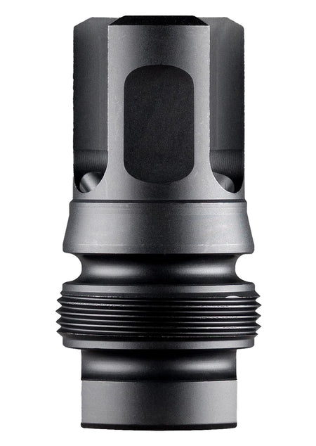 Dead Air DA129 Xeno 3-Prong Flash Hider 9mm 1/2"x28 Black Nitride 4140 HT Alloy Steel