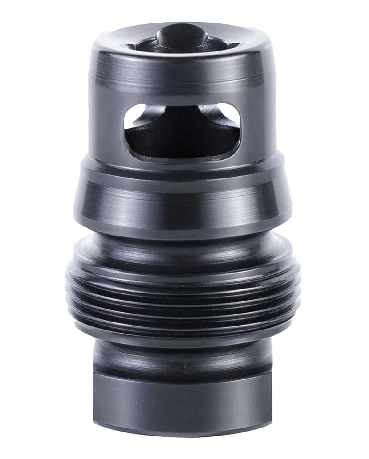 Dead Air DA135 Xeno Xero Muzzle Device Black 4140 HT Alloy Steel 9/16x24 RH 9mm
