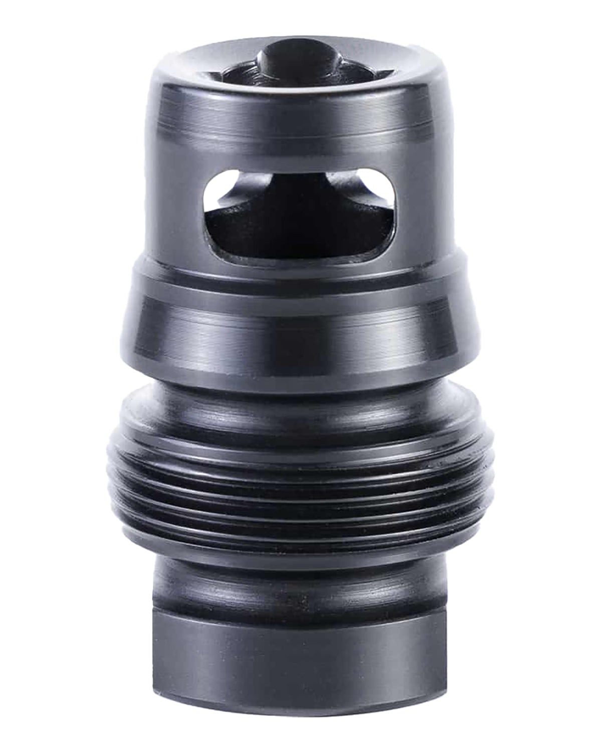 Dead Air DA135 Xeno Xero Muzzle Device Black 4140 HT Alloy Steel 9/16x24 RH 9mm