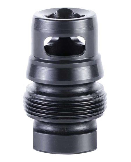 Dead Air DA135 Xeno Xero Muzzle Device Black 4140 HT Alloy Steel 9/16x24 RH 9mm