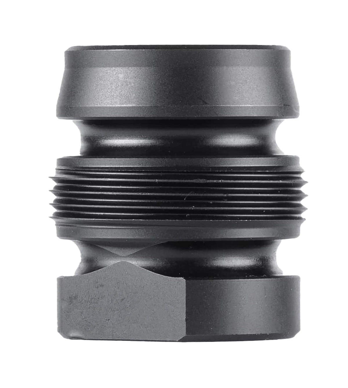 Dead Air DA143 Xeno Xero Muzzle Device Black 4140 HT Alloy Steel 9/16x24 RH 9mm
