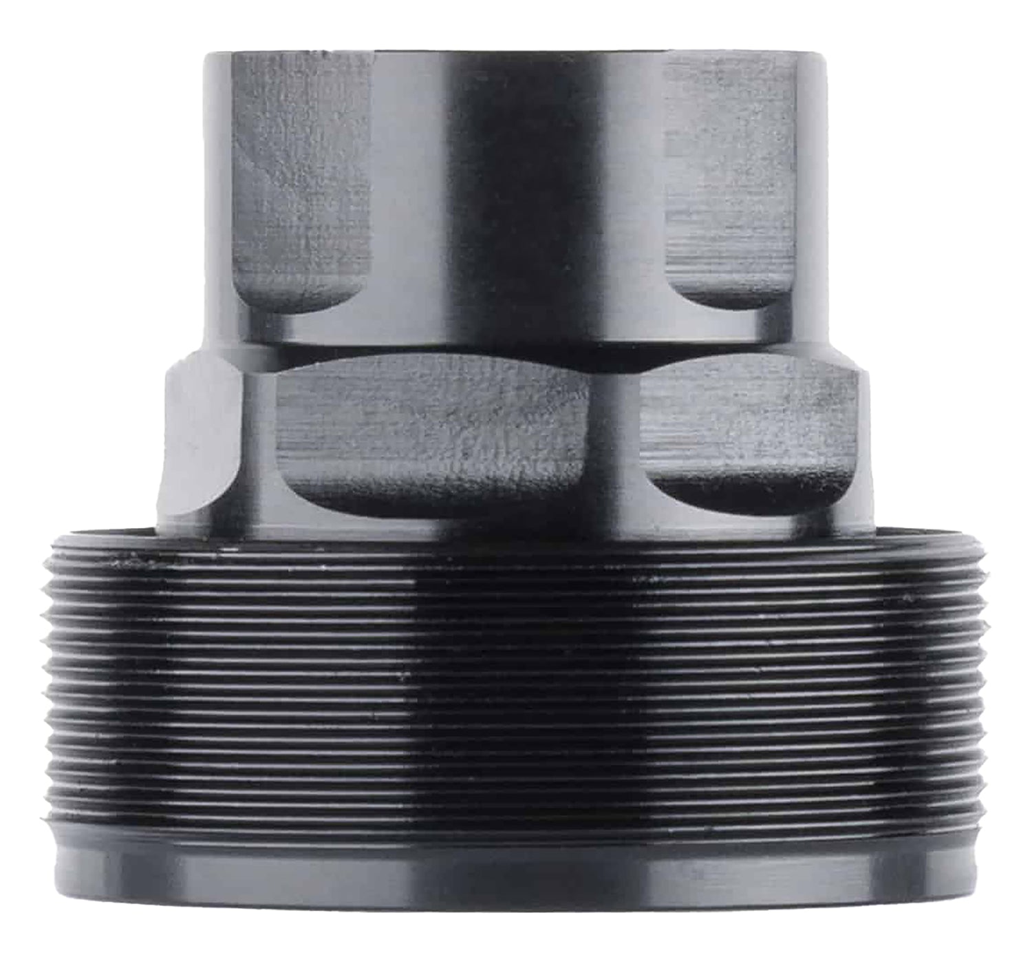 Dead Air WV200 Wolverine 14x1 LH Thread Insert Stainless Steel Black Nitride