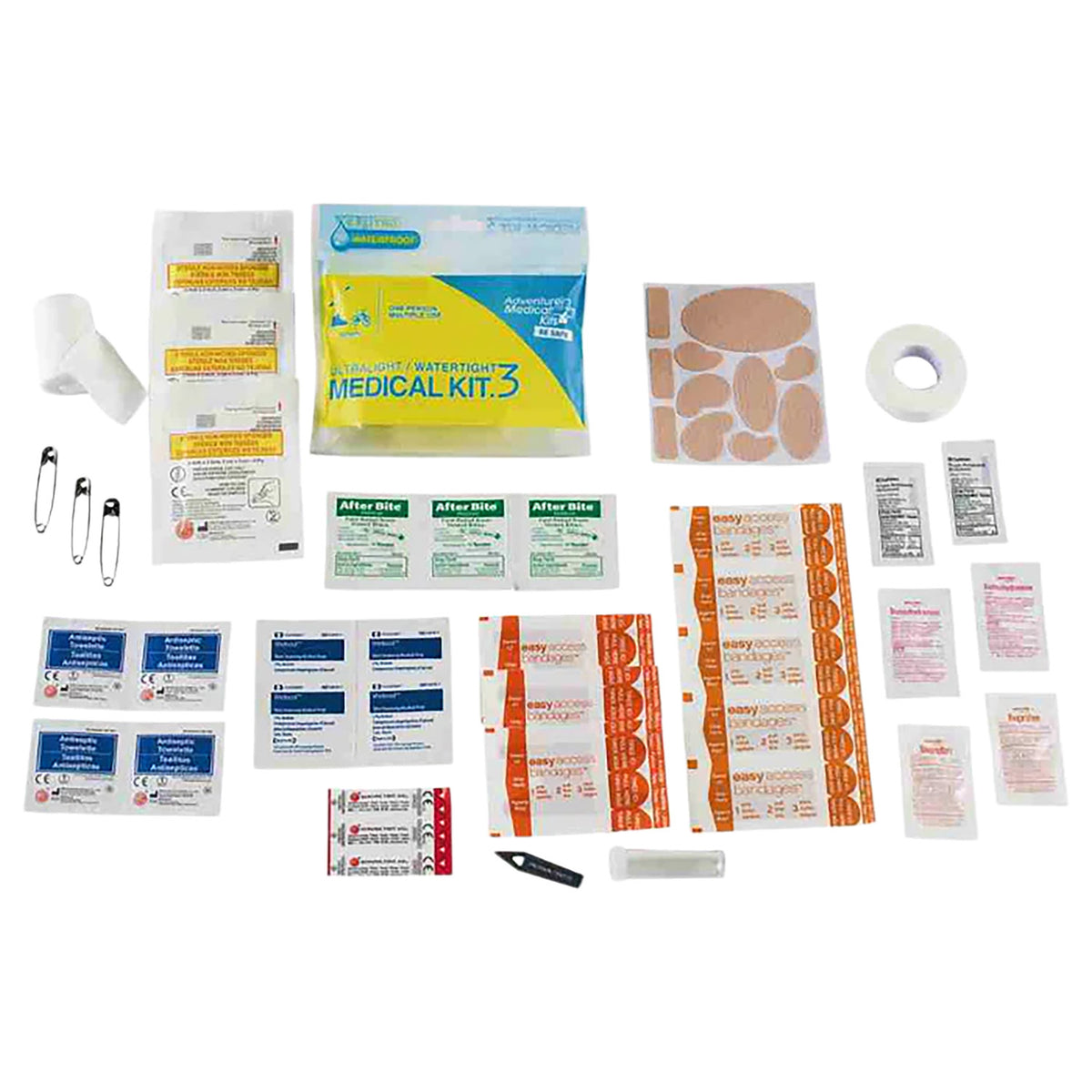 Adventure Medical Kits Ultralight Watertight Medical Kit .3 Waterproof Hiking Kayaking