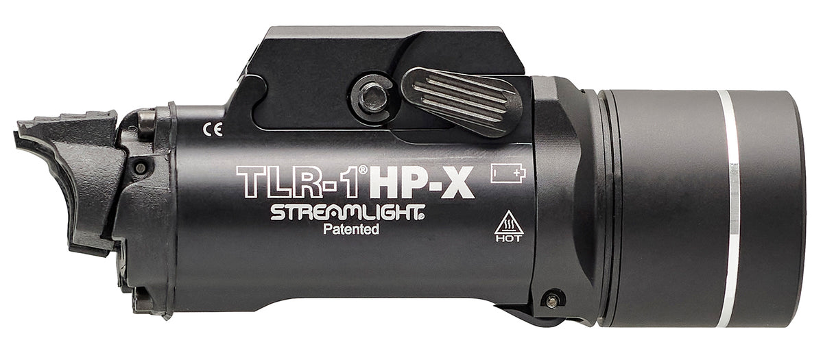 Streamlight 69167 TLR-1 HP-X Black Anodized 1000 Lumen Long-Range Rail Mount Weapon Light