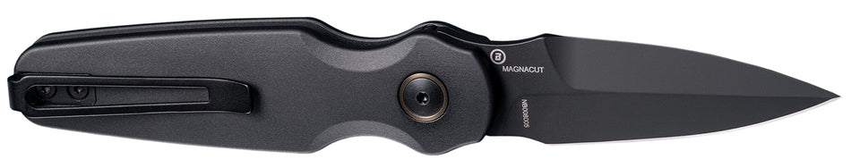Hogue 64236 Ballista-II Auto Folder 2.6" Bayonet Blade Black Aluminum