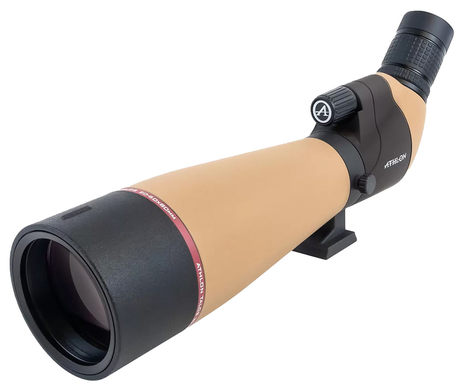 Athlon Optics Talos 315001 20-60x80mm Tan Spotting Scope with Tripod and Case