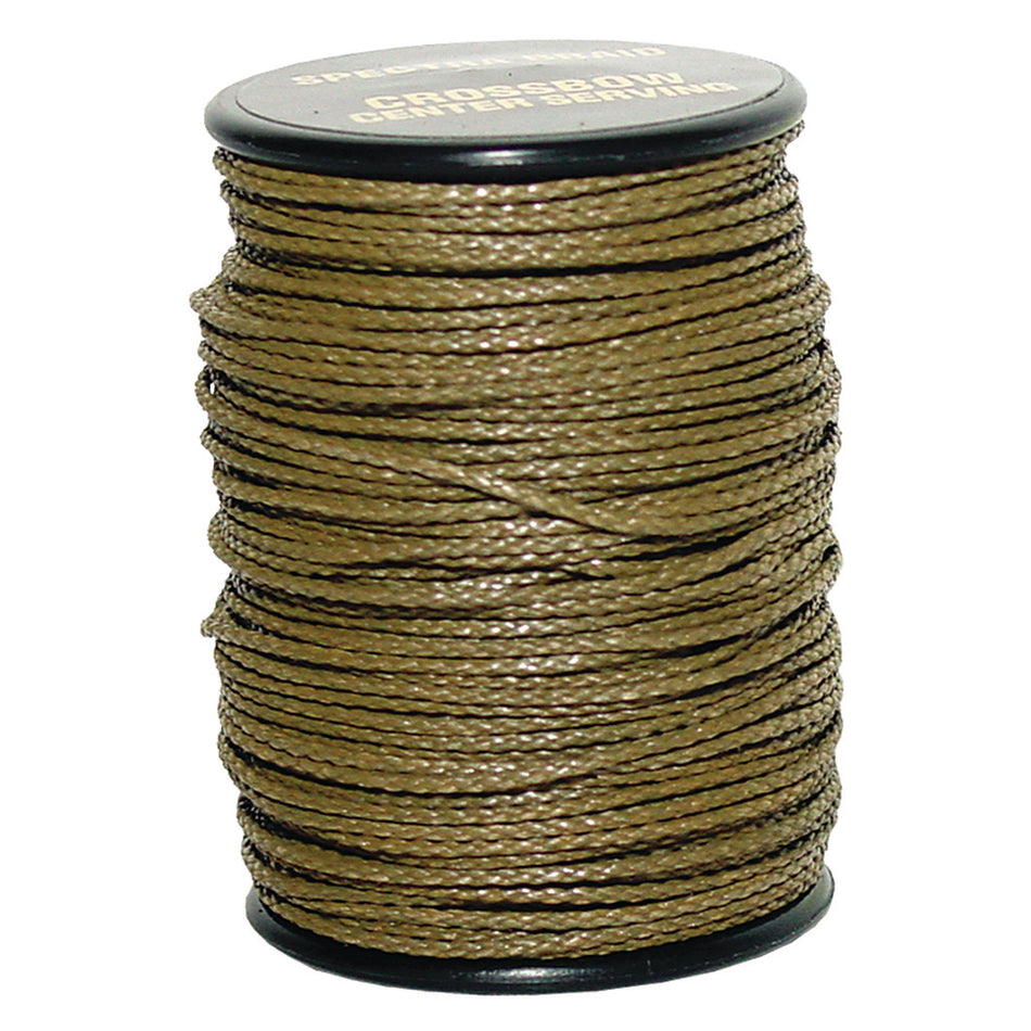BCY Crossbow String Center Serving Brown .030 in. 45 Yards