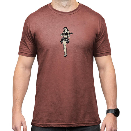Magpul Hula Girl Redrock Heather Blend Short Sleeve T-Shirt 2XL