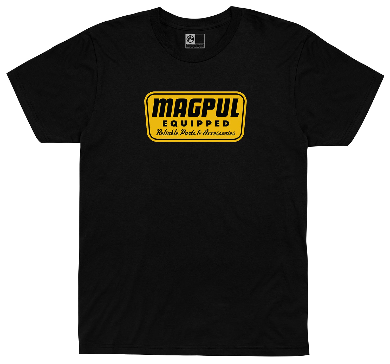 Magpul Equipped Black Blend Short Sleeve T-Shirt 4XL