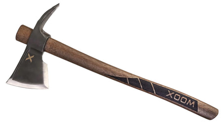Woox Solo Axe BU.AXE050.01 8.50" Convex Carbon Steel Blade Appalachian Hickory Handle Brown/Black