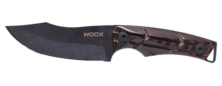 Woox Bad Boy BU.KNF061.01 3.75" Plain D2 Steel Blade Walnut/Micarta Handle 7.37" Overall Length
