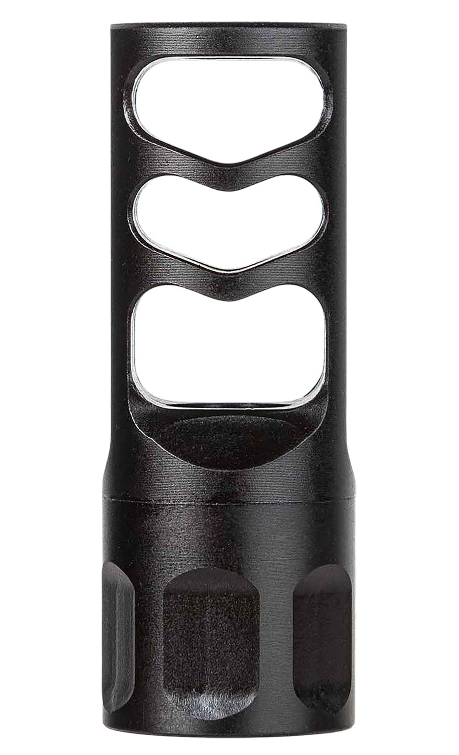 Tapco TAP22046 Black Nitride Self-Timing Muzzle Brake 5/8"x24 Threads 30 Cal
