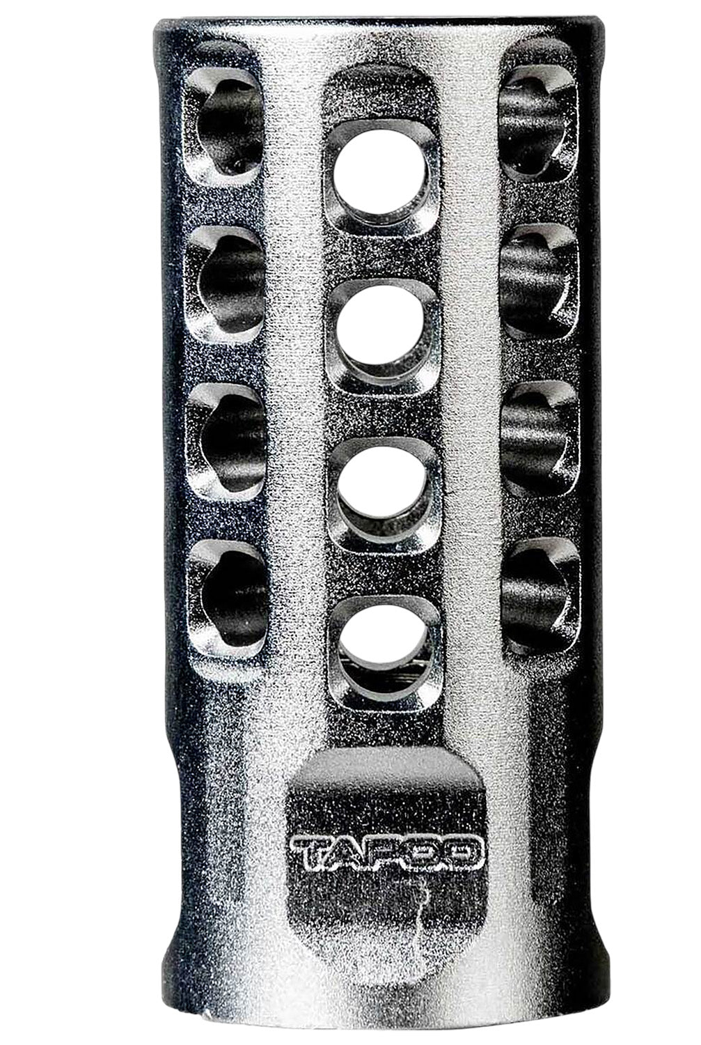 Tapco TAP22010 22LR Silver Anodized Muzzle Brake 1/2"x28 .920" Diameter