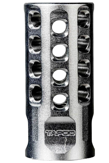 Tapco TAP22010 22LR Silver Anodized Muzzle Brake 1/2"x28 .920" Diameter