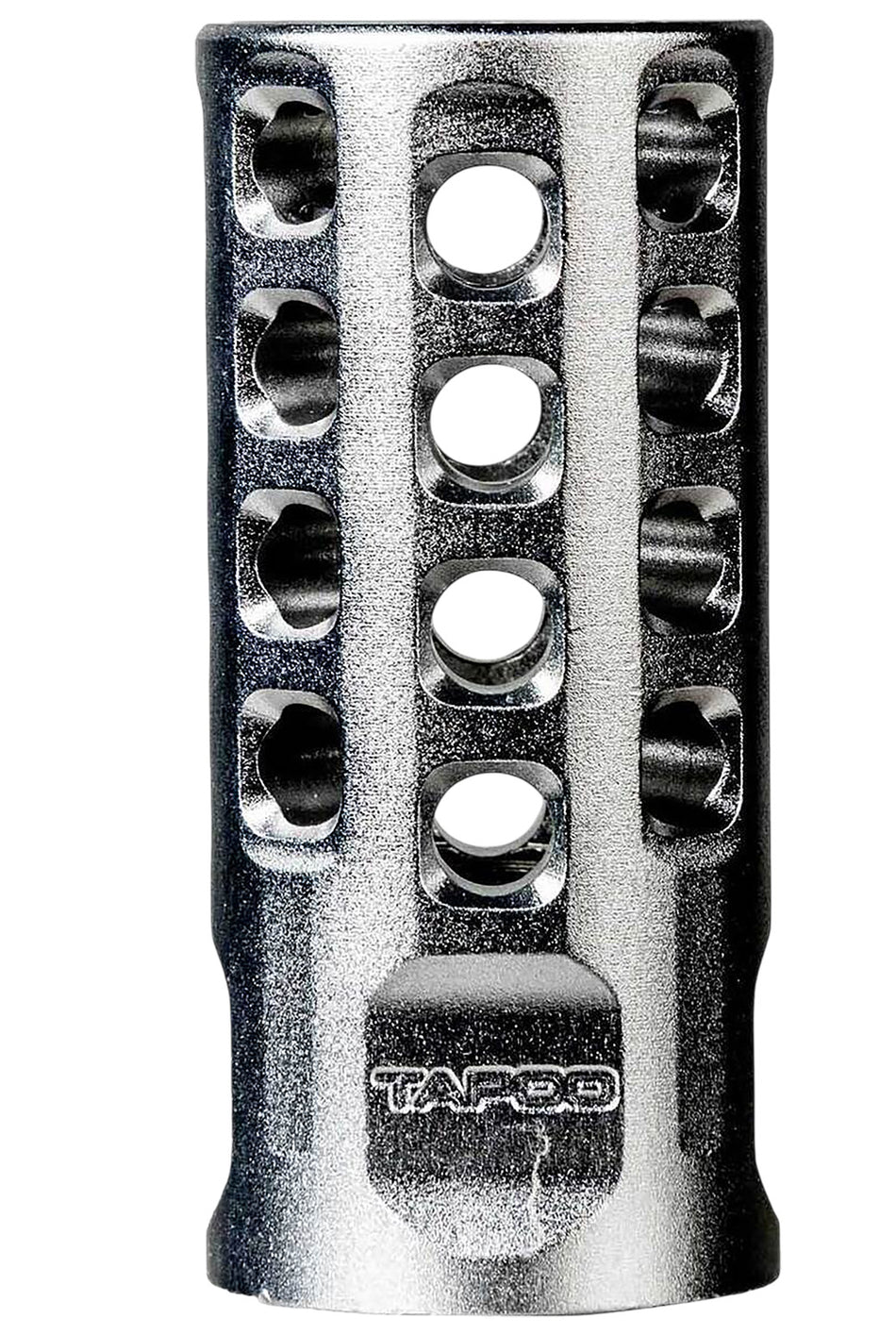 Tapco TAP22010 22LR Silver Anodized Muzzle Brake 1/2"x28 .920" Diameter