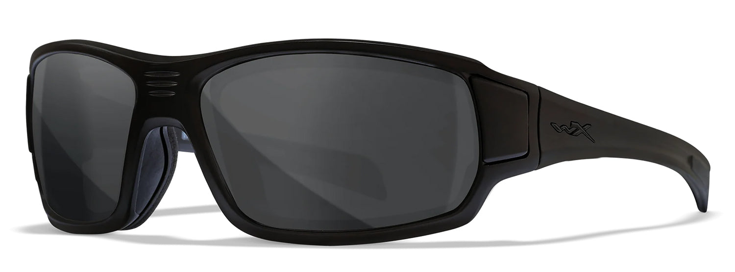 Wiley X CCBRH01 Breach Sunglasses M/L Gray Lens Matte Black Frame