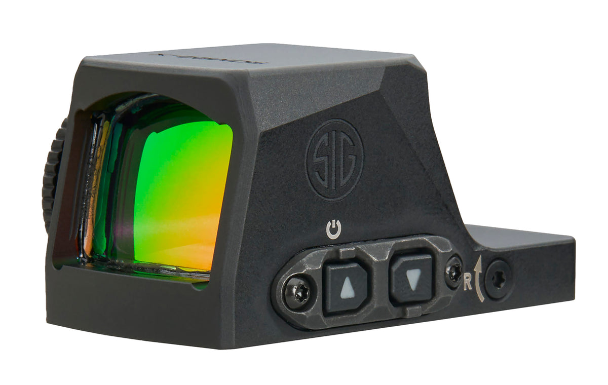 Sig Sauer Romeo-X Enclosed Pro Black 1x24mm Green Circle with Dot Reticle RX Footprint