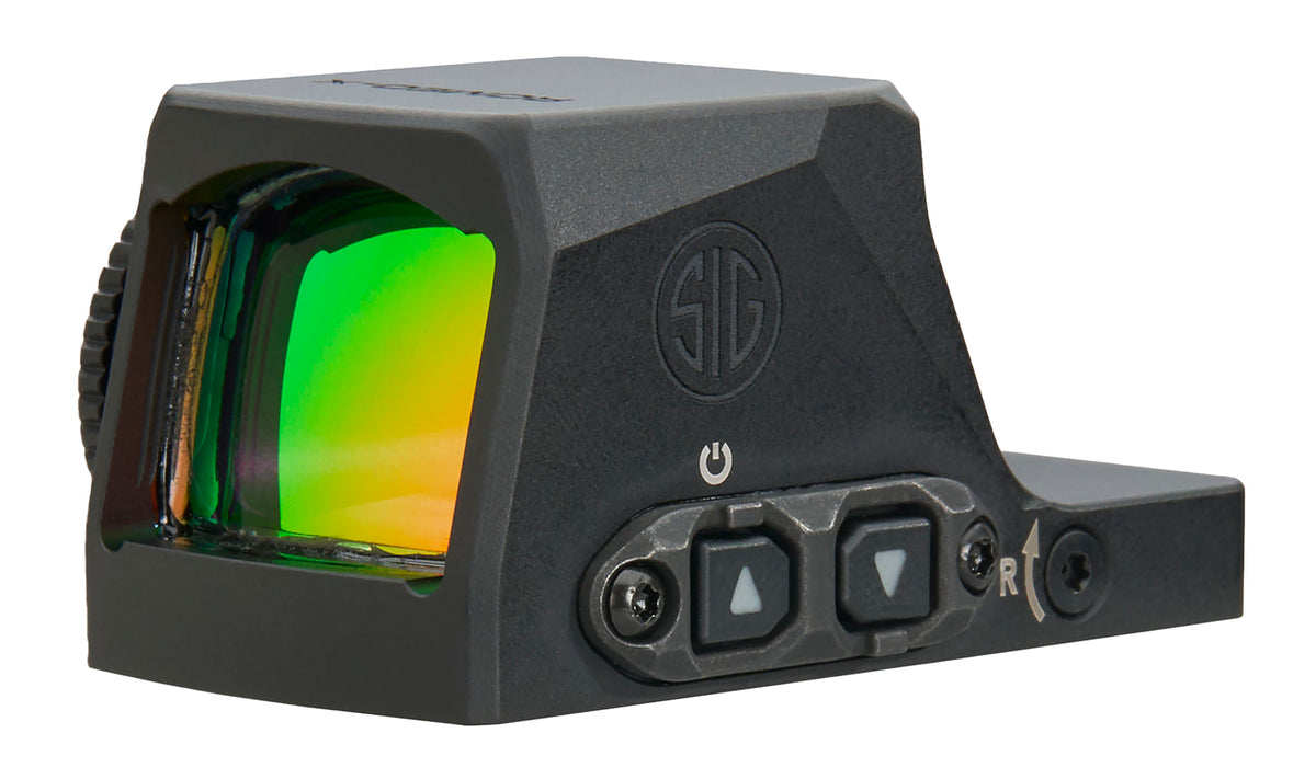 Sig Sauer Romeo-X Enclosed Pro Black 1x24mm 6 MOA Green Dot Reticle RX Mount