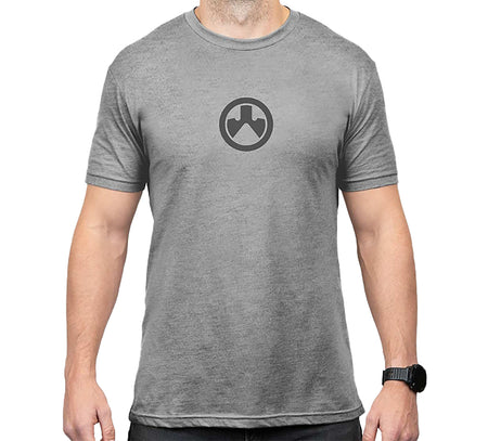 Magpul Icon Logo Stone Gray Heather Short Sleeve Shirt Size 3XL
