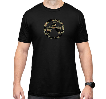Magpul Tiger Stripe Icon Short Sleeve Shirt Black 2XL