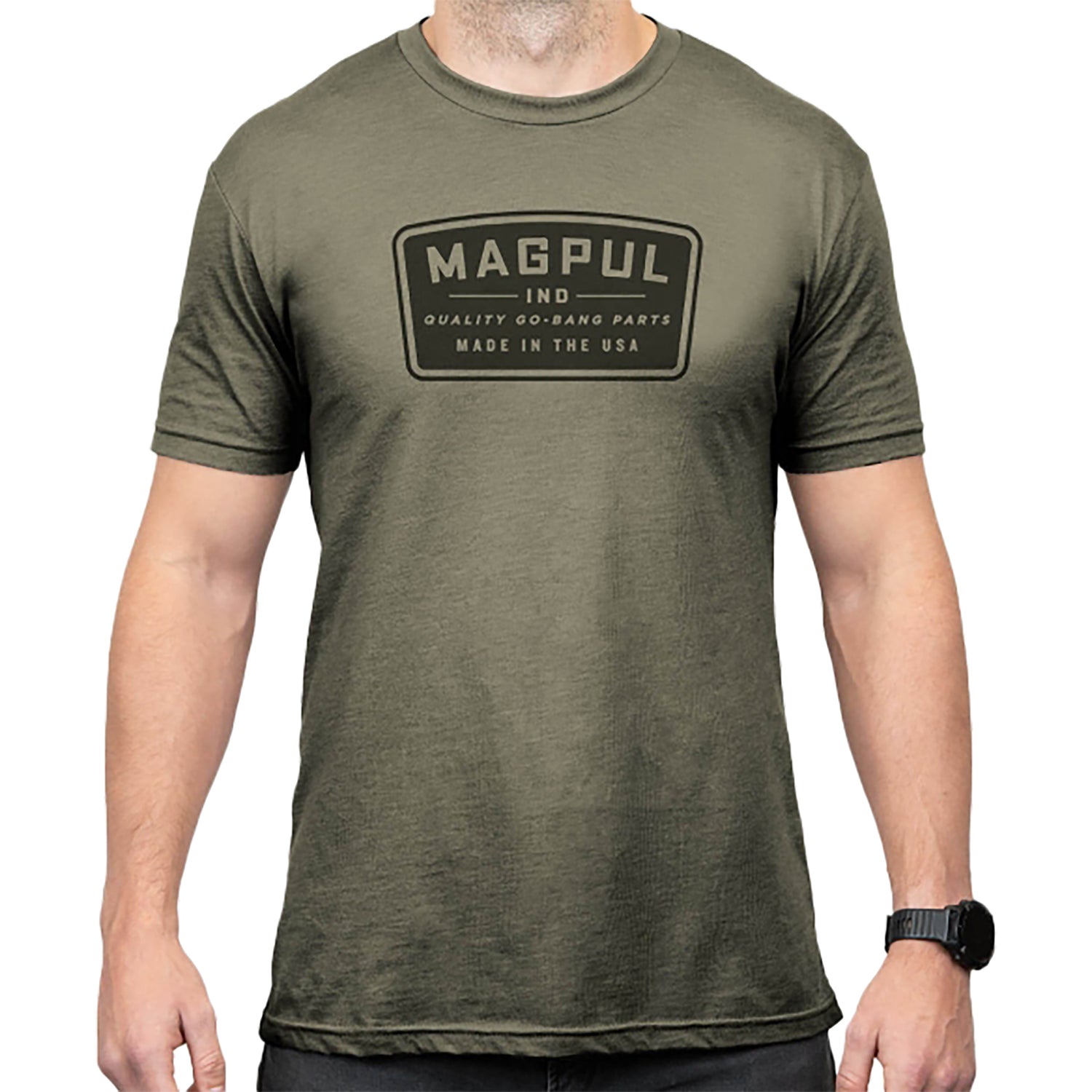 Magpul Go Bang Parts OD Heather CVC Short Sleeve Shirt Size Medium