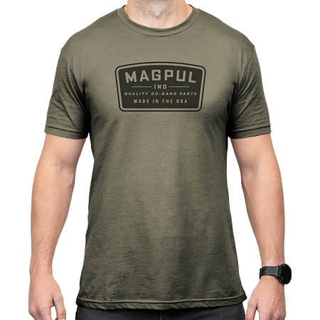 Magpul Go Bang Parts OD Heather CVC Short Sleeve Shirt Size Large