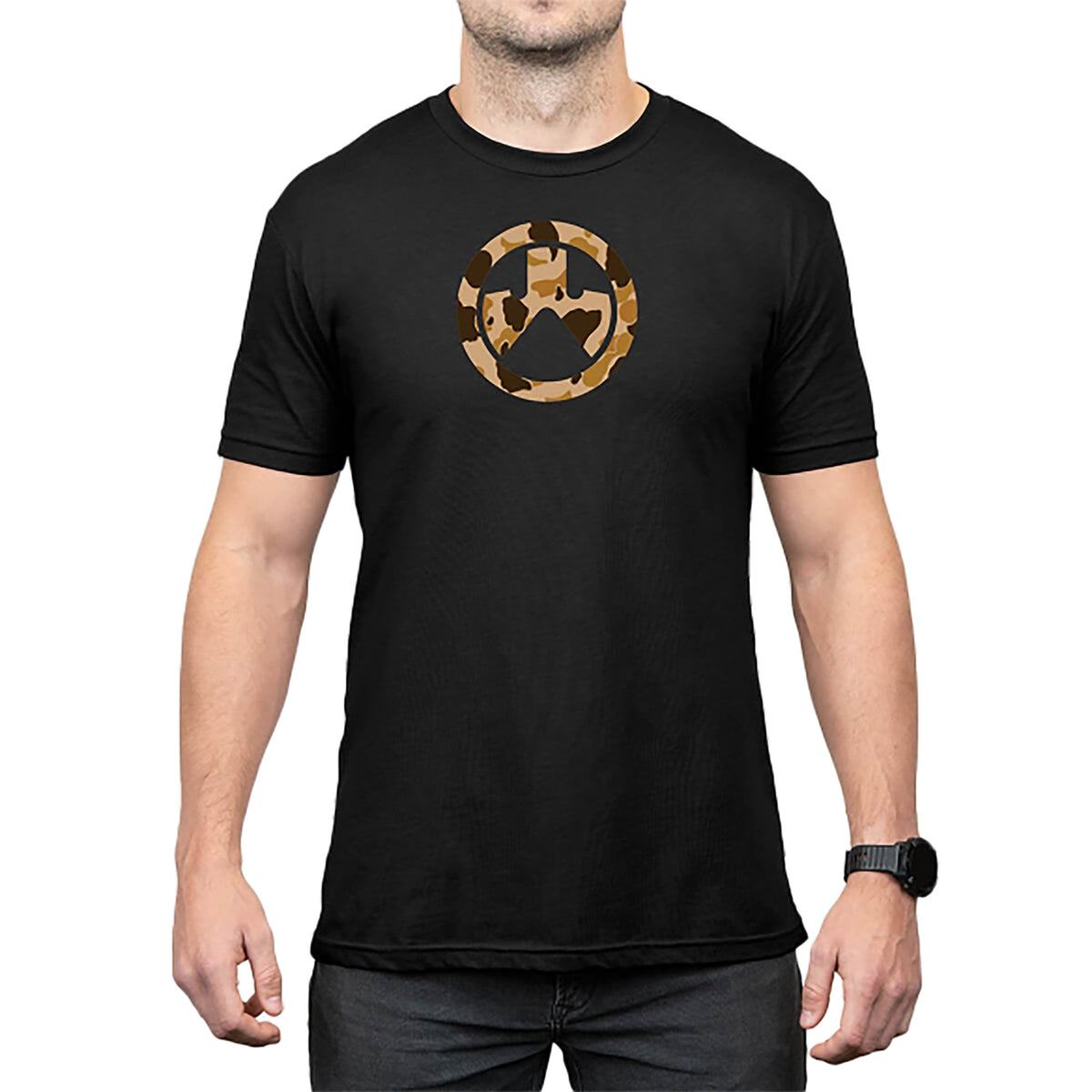 Magpul Raider Icon CVC Black Short Sleeve T-Shirt Small