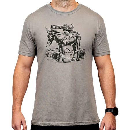 Magpul Burro CVC Heather Gray Cotton/Polyester Short Sleeve T-Shirt XL