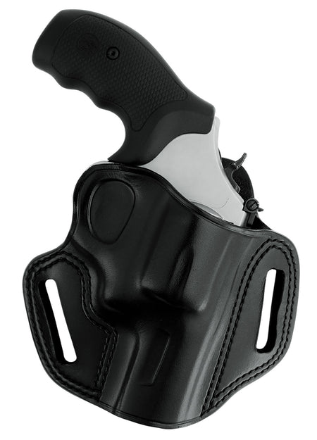 Galco CM192B Combat Master Black Steerhide OWB Holster for S&W L Frame M686 3" Barrel Right Hand