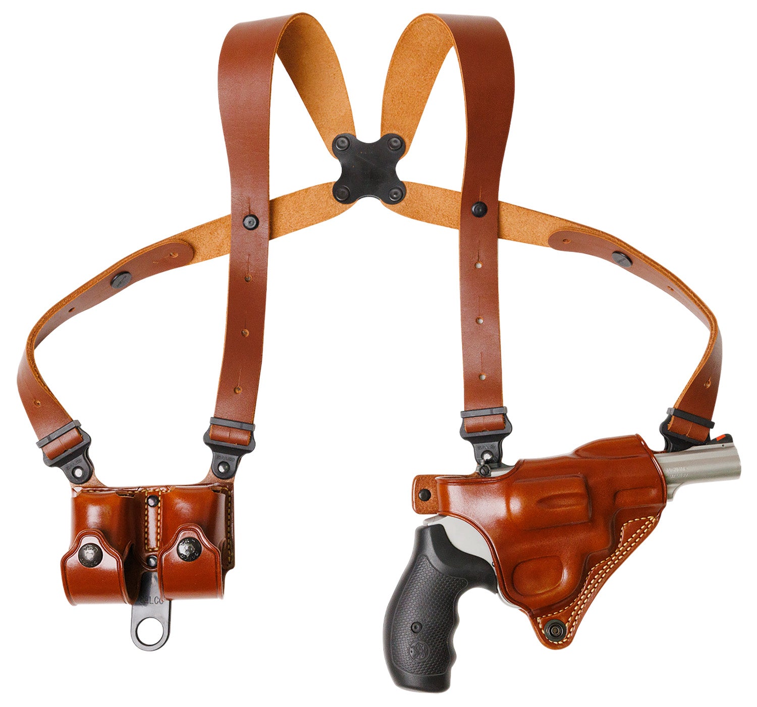 Galco MCII104 Miami Classic II Tan Steerhide Shoulder Holster for Sig P365 X Macro RH