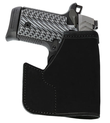 Galco PRO600B Black Horsehide Pocket Protector Holster for Glock 42 Ambidextrous