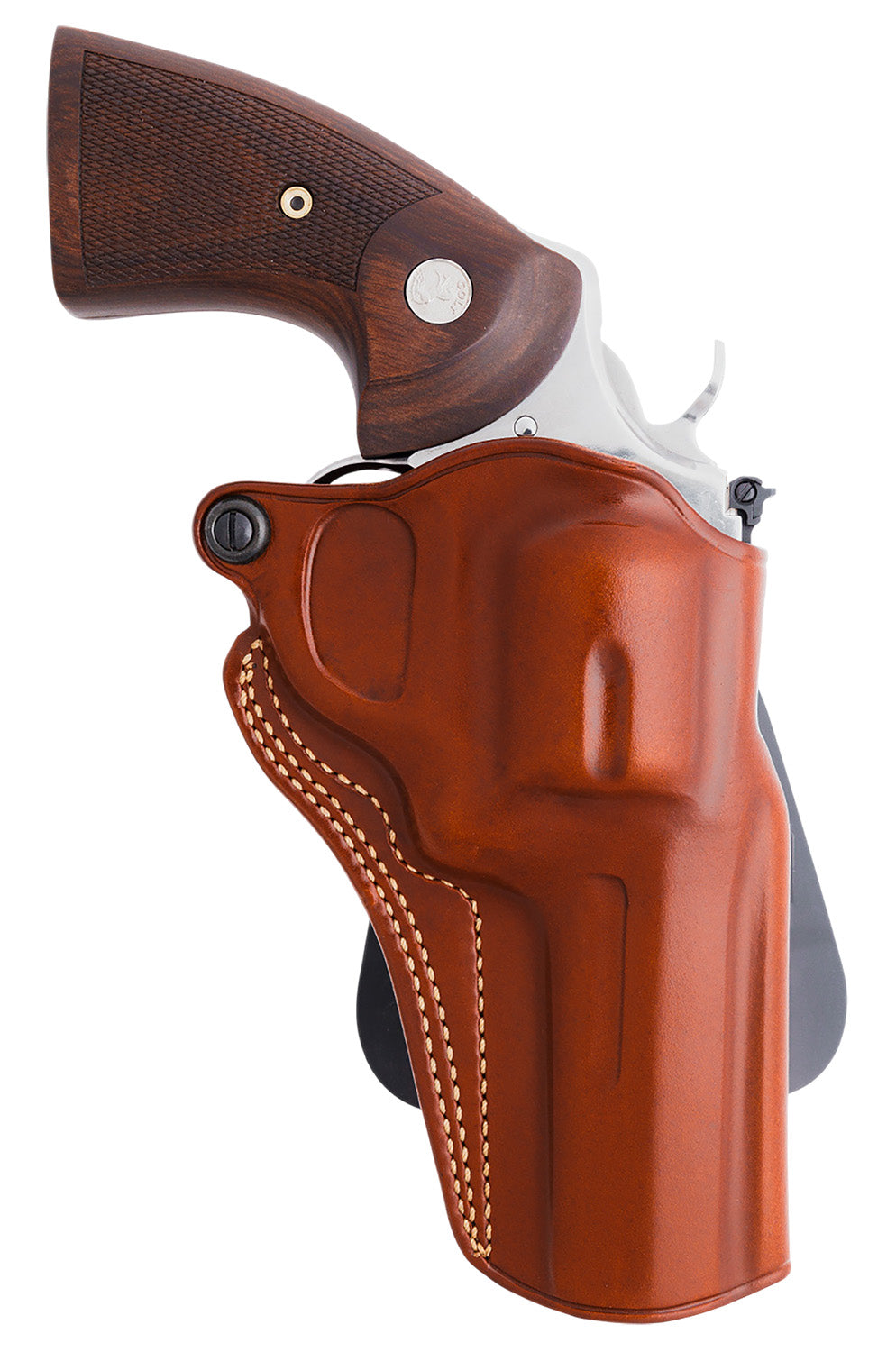 Galco SM2-158 Speed Master 2.0 Tan Steerhide Paddle OWB Holster for S&W J Frame M640 2.13" Right Hand