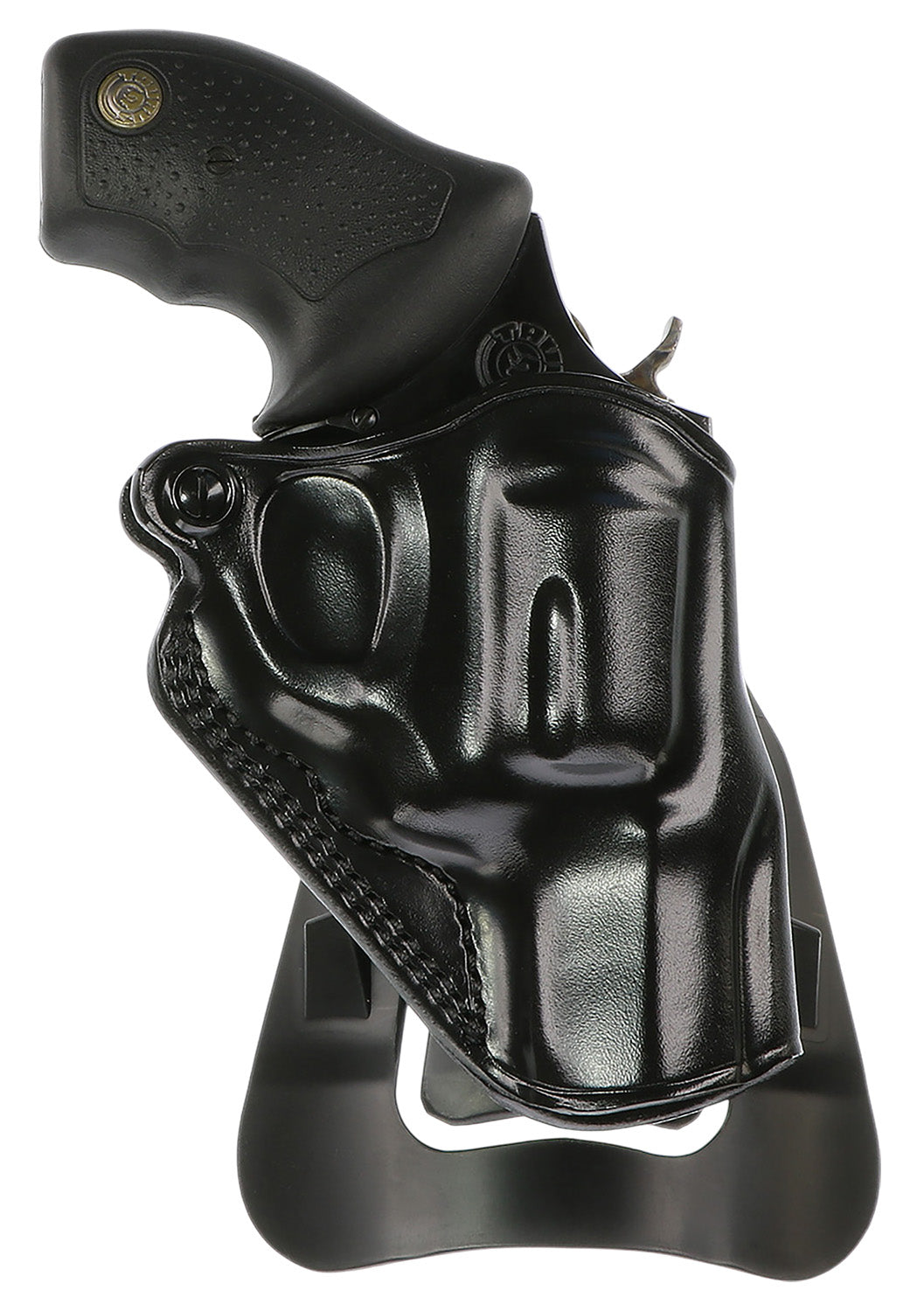 Galco SM2-158B Speed Master 2.0 Black Steerhide Paddle OWB Holster for S&W J Frame M640 2.13" Right Hand