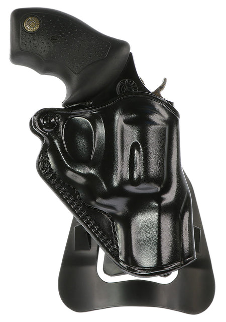 Galco SM2-158B Speed Master 2.0 Black Steerhide Paddle OWB Holster for S&W J Frame M640 2.13" Right Hand