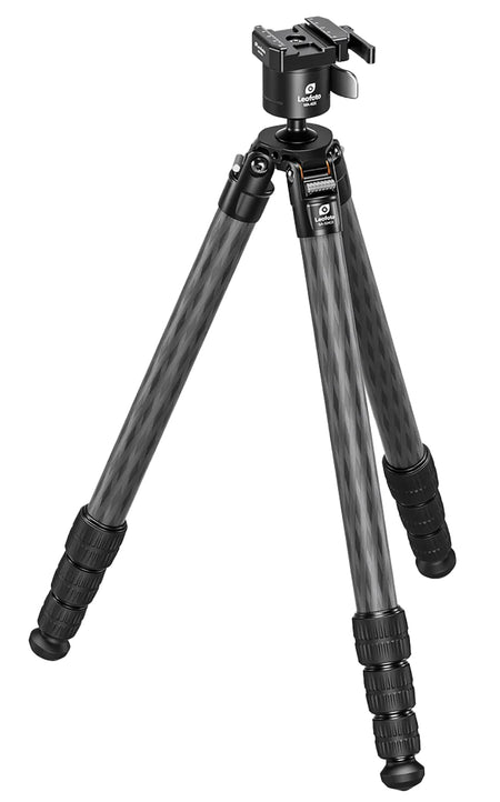 Leofoto USA SA-324CX+MA-40X Carbon Fiber Tripod with Ball Head Black